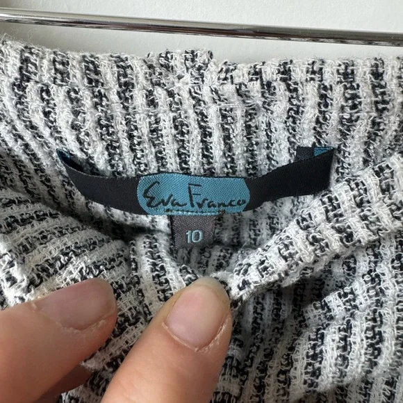 Eva Franco pinstripe midi skirt - Picture 2 of 3